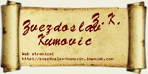 Zvezdoslav Kumović vizit kartica